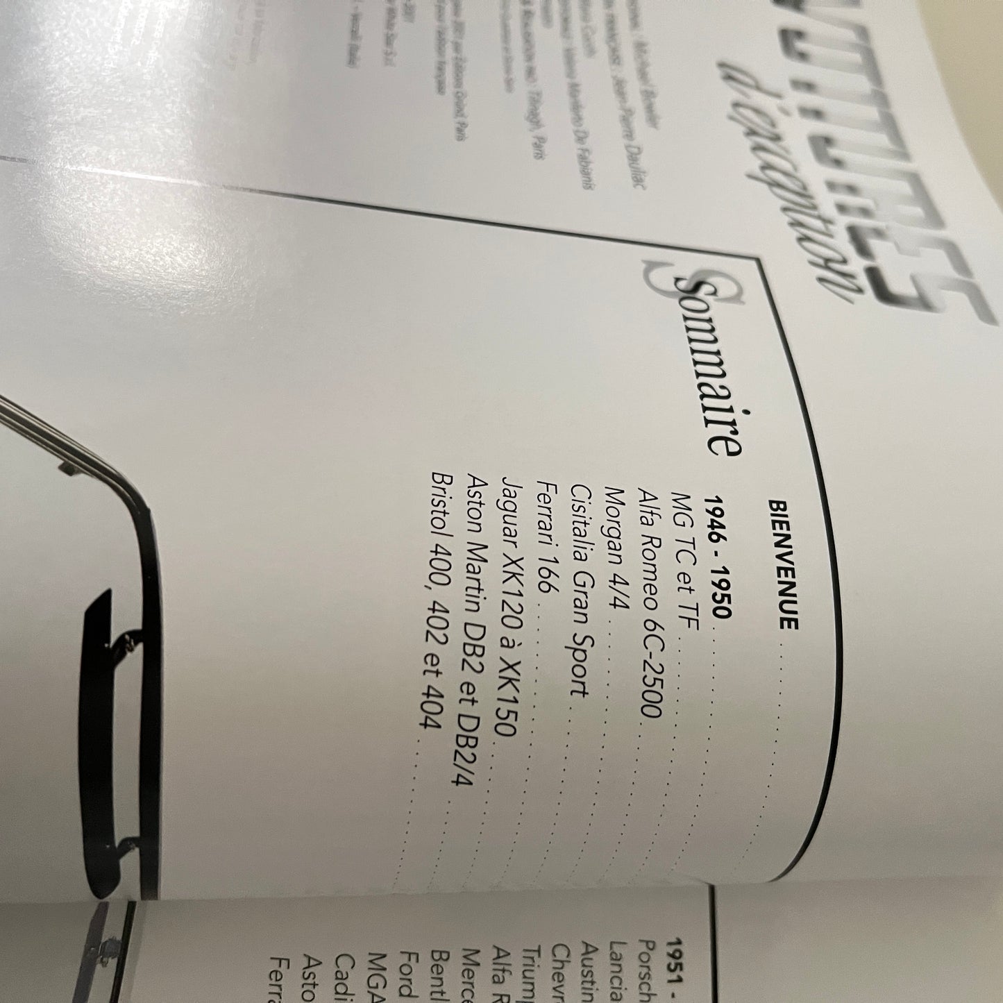 Voitures d’Exception – Michael Bowler. Wielka Encyklopedia Legend Motoryzacji (Wyd. Gründ, Paryż)