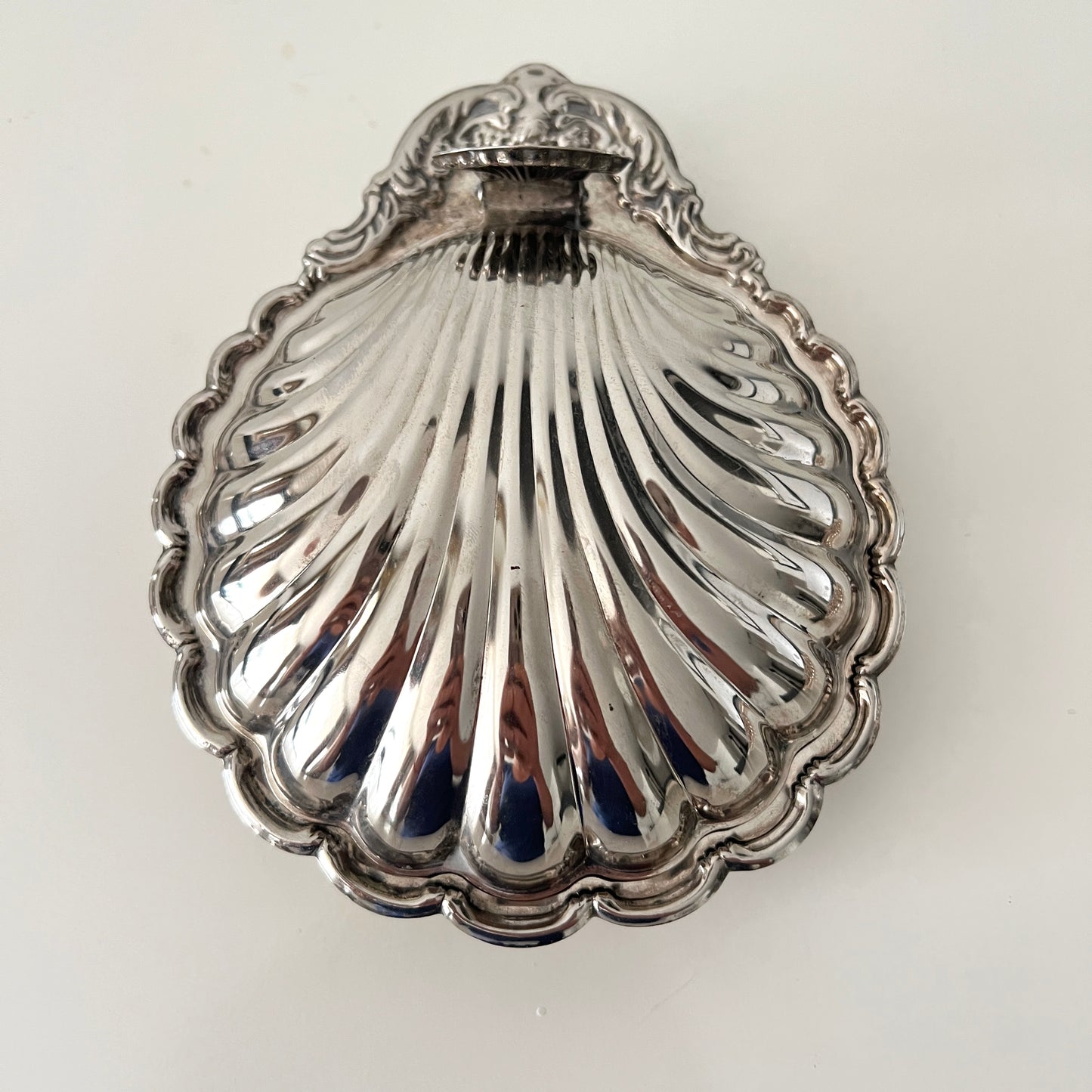 Muszla – masniczka / kawiarka w stylu vintage, Francja