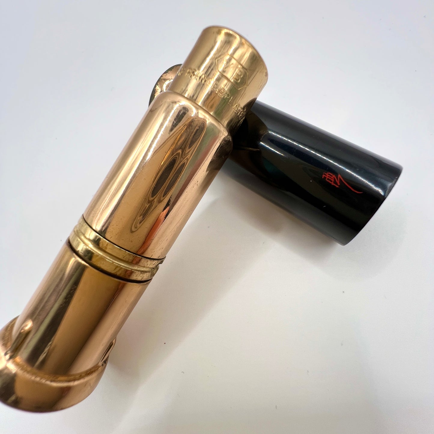 Vintage atomizer do perfum Patrys Paryż | czarno-złoty | lata 50./60. | francuski przedmiot kolekcjonerski
