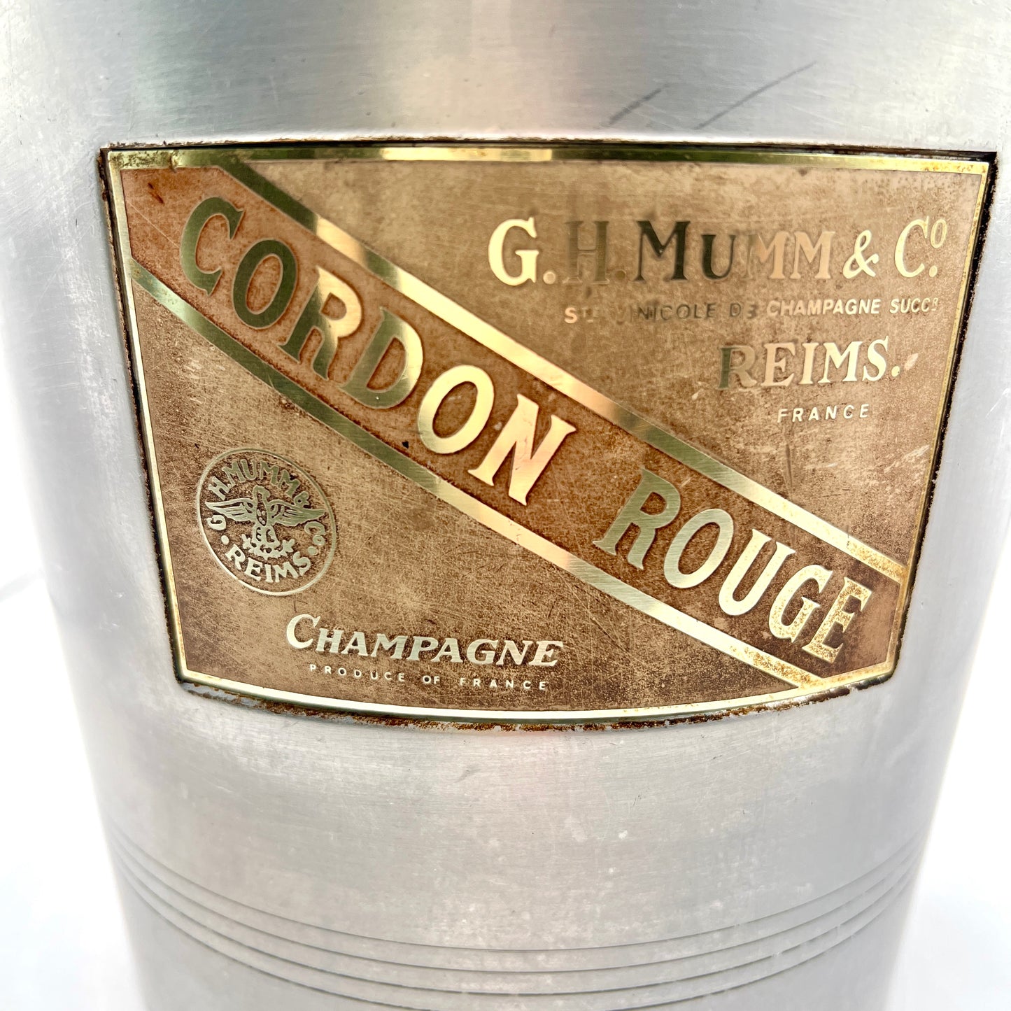 Kultowe Wiaderko Mumm Cordon Rouge – Francuski Szyk i Historia (Vintage)