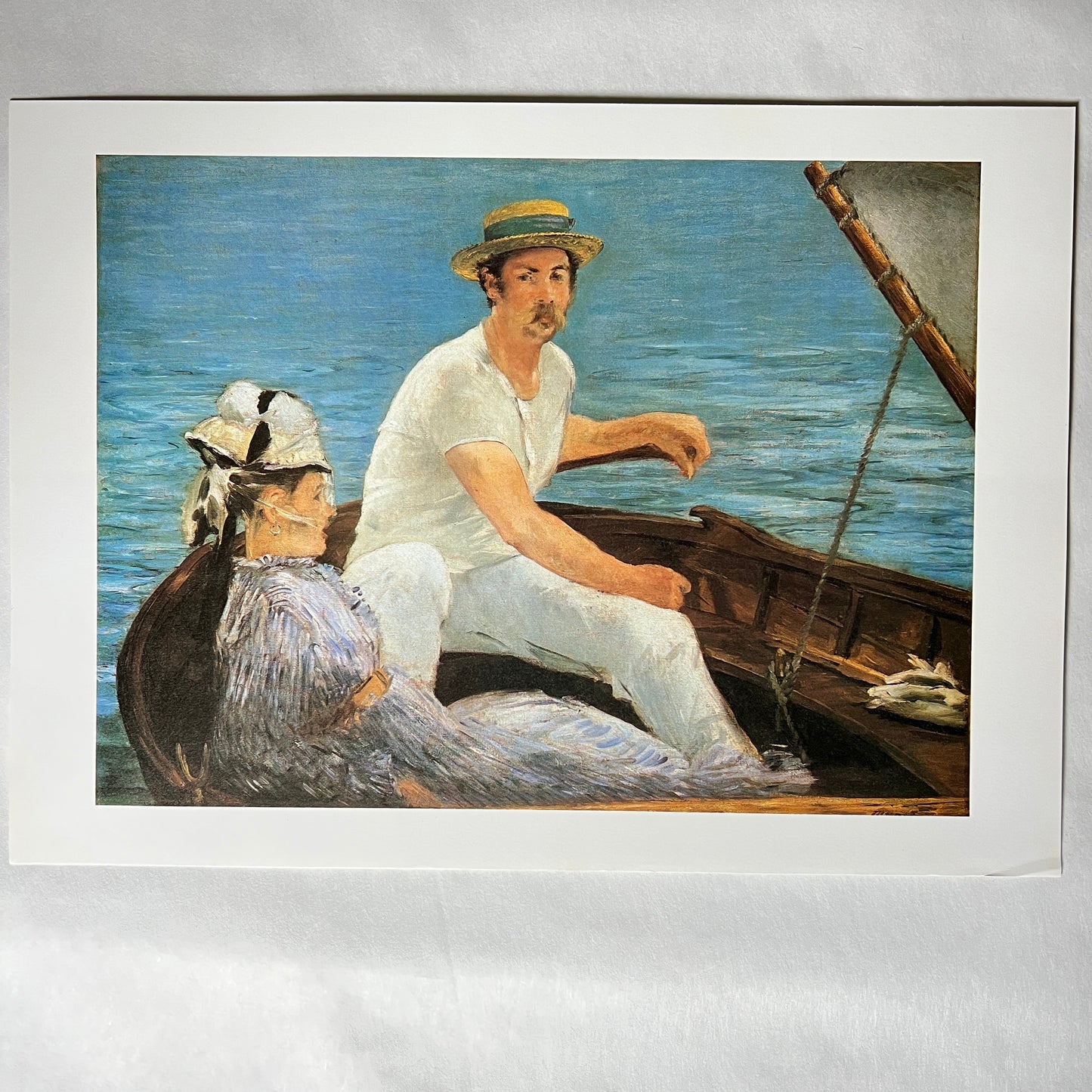 Zestaw 4 Plakaty Reprodukcje Obrazów Manet 28x38 cm Vintage