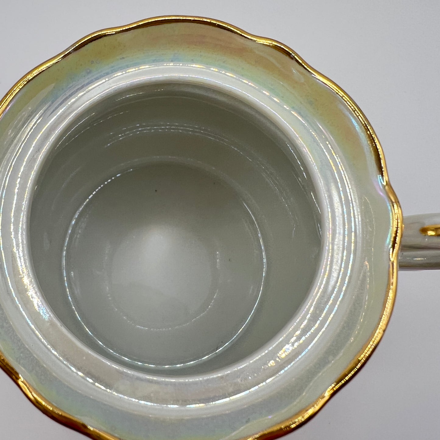 Ekskluzywny Serwis Kawowy Porcelaine France – Sceny Miłosne Fragonard, Złocenia i Iryzacja