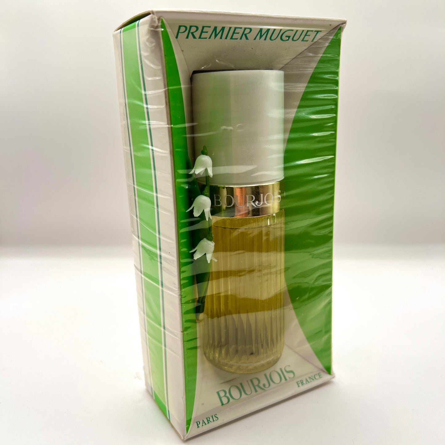 Bourjois „Premier Muguet” Vintage perfumy z 1955 roku -Oryginalne pudełko - Francja -Rzadki zapach niedostępny w sprzedaży