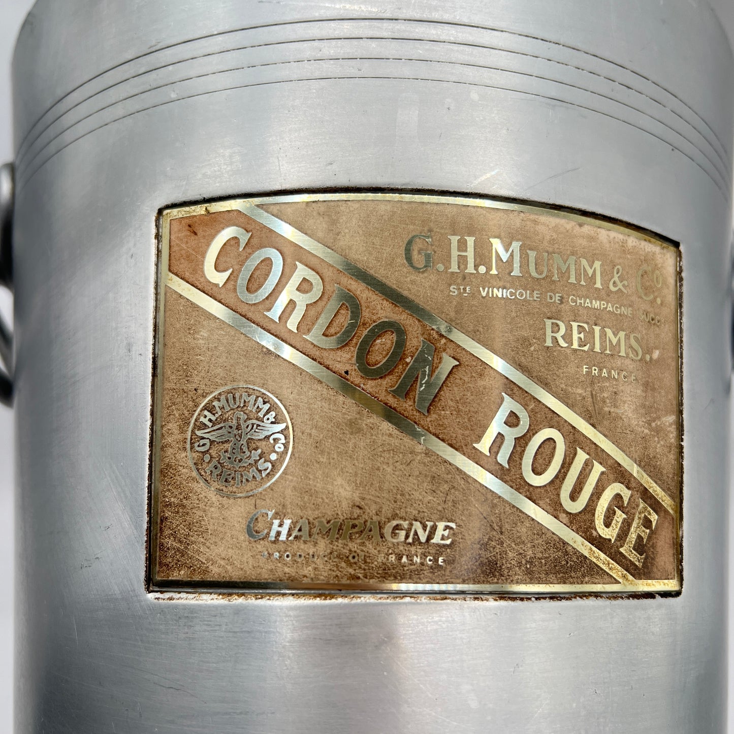 Kultowe Wiaderko Mumm Cordon Rouge – Francuski Szyk i Historia (Vintage)