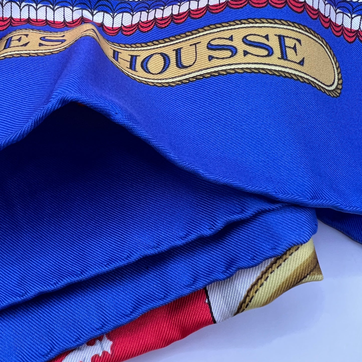 Jedwabna Apaszka Hermès Paris – "Selles à Housse" by Christian Henry (Vintage Luxury)