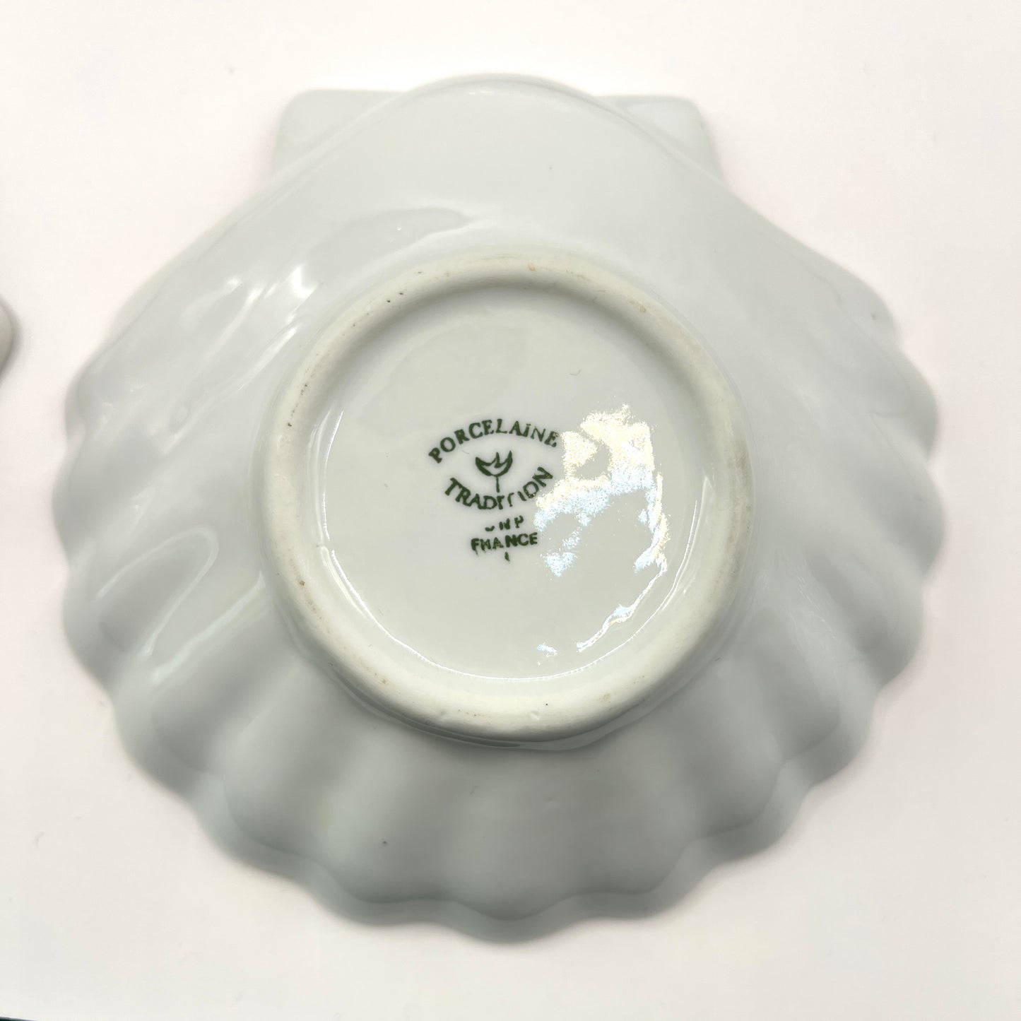Zestaw 4 Porcelanowych Miseczek Małży | Porcelaine Tradition CNP France