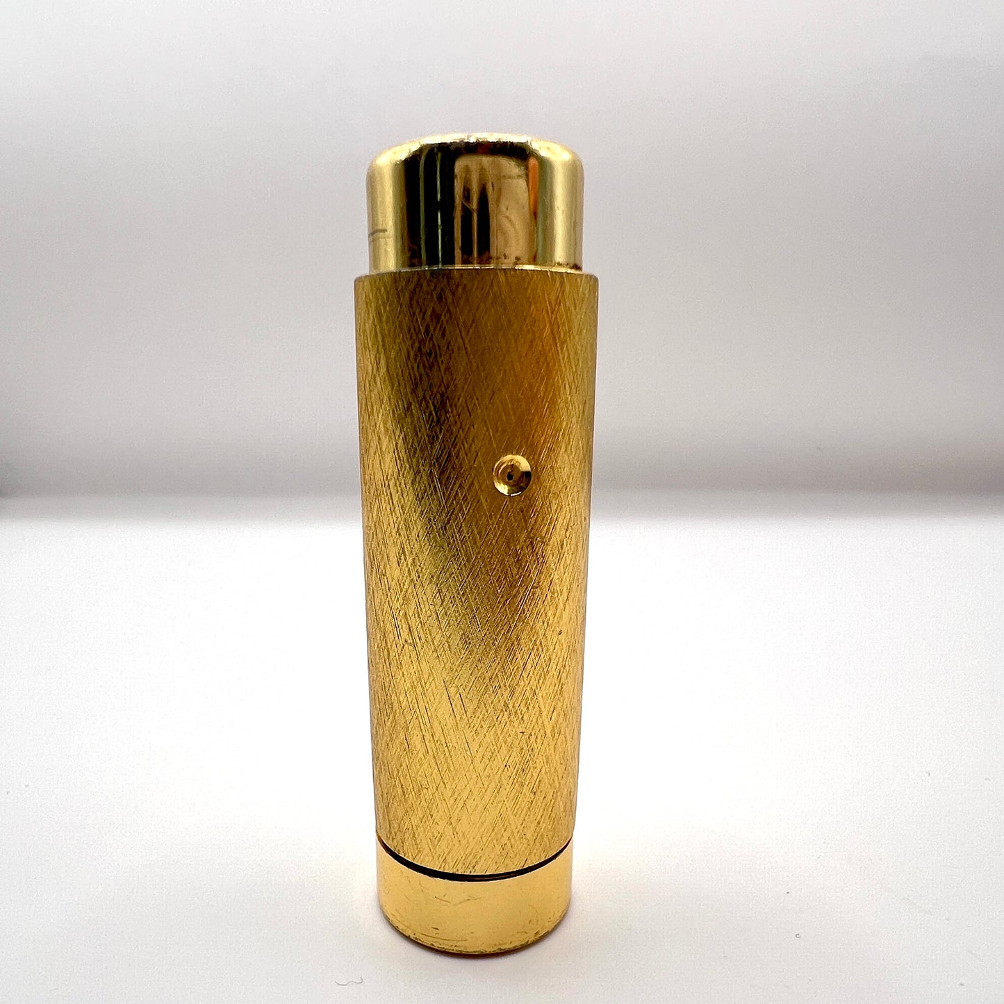 Złoty atomizer do perfum Step Paris — vintage, działa, Made in France