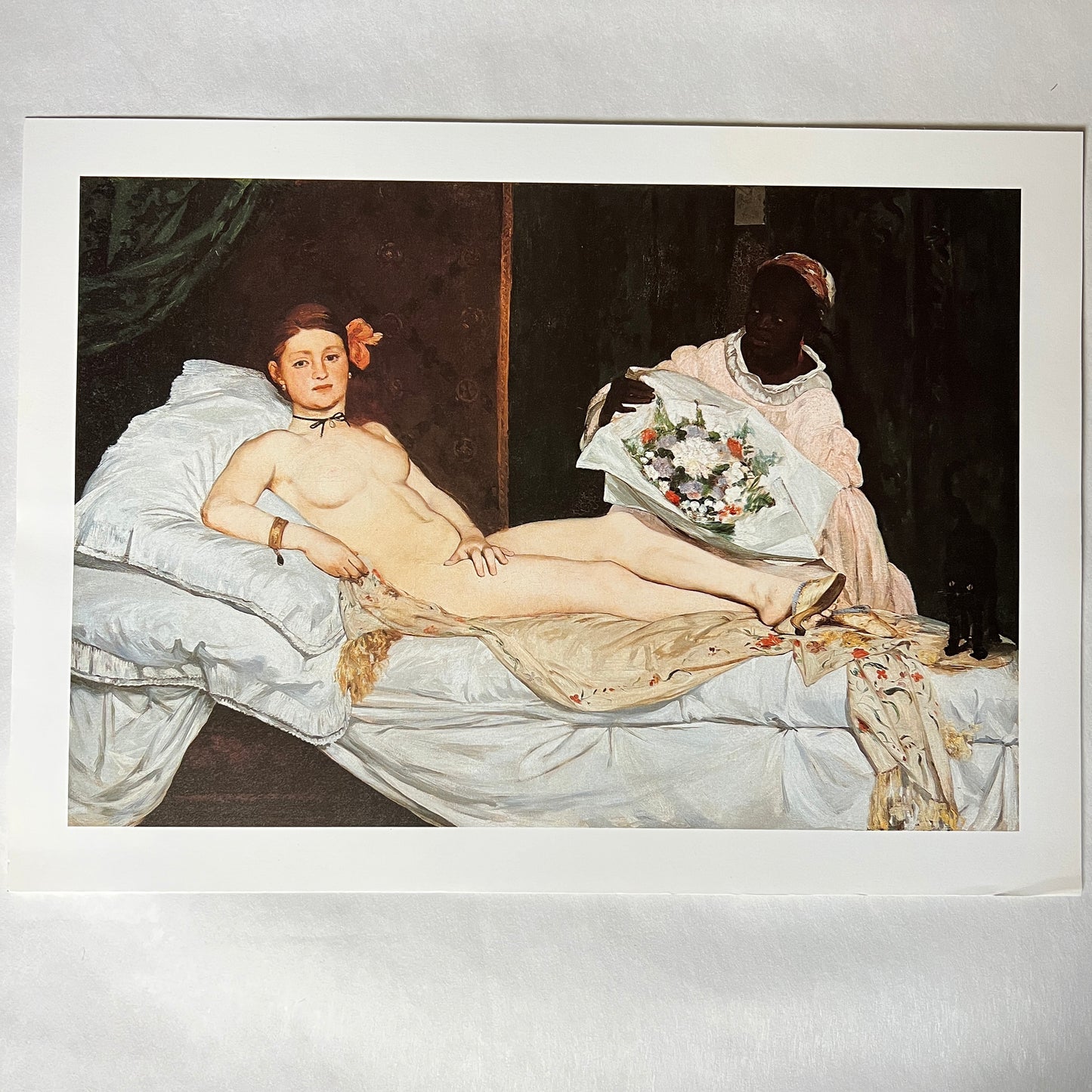 Zestaw 4 Plakaty Reprodukcje Obrazów Manet 28x38 cm Vintage