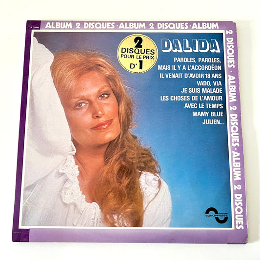 Podwójna płyta DALIDA najlepsze hity.