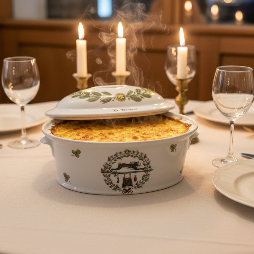 Luksusowa teryna Porcelaine d'Auteuil Paris – „Le Lièvre & La Bécasse”