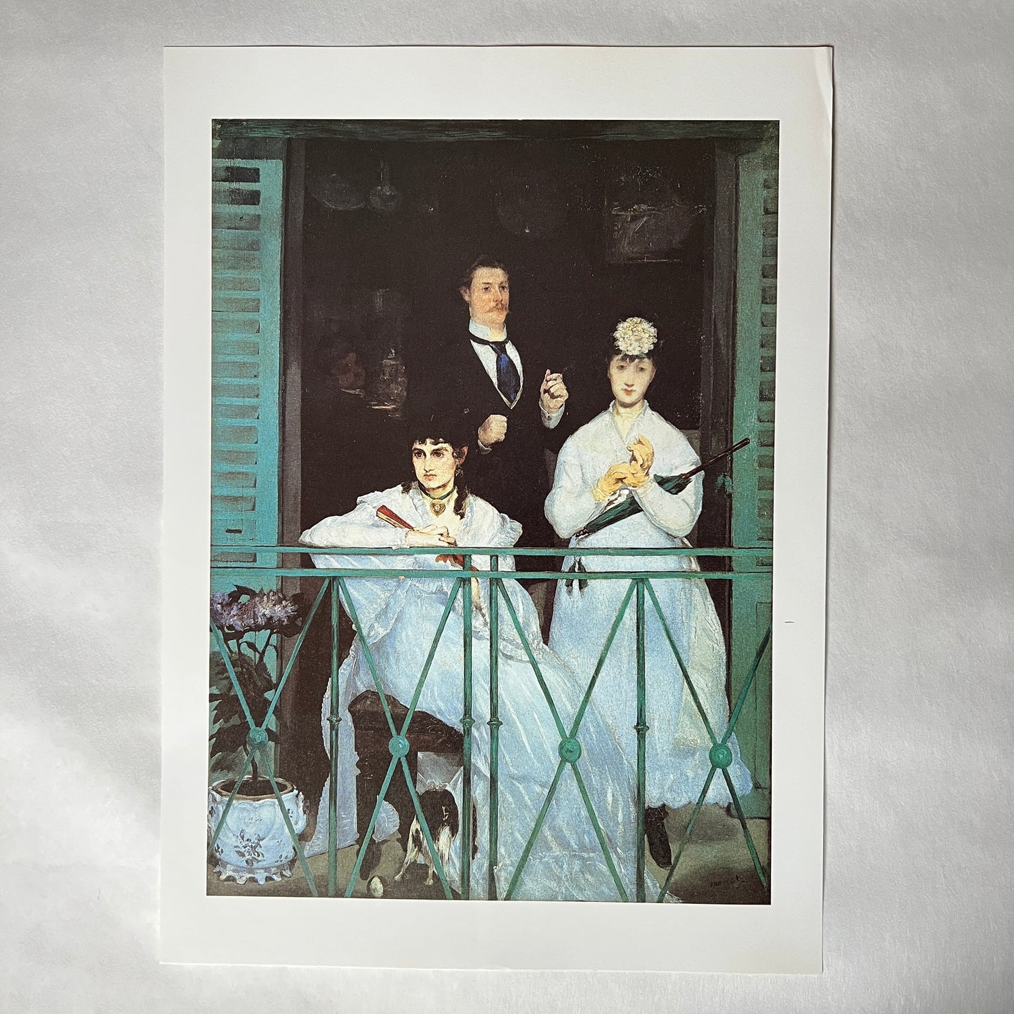 Zestaw 4 Plakaty Reprodukcje Obrazów Manet 28x38 cm Vintage