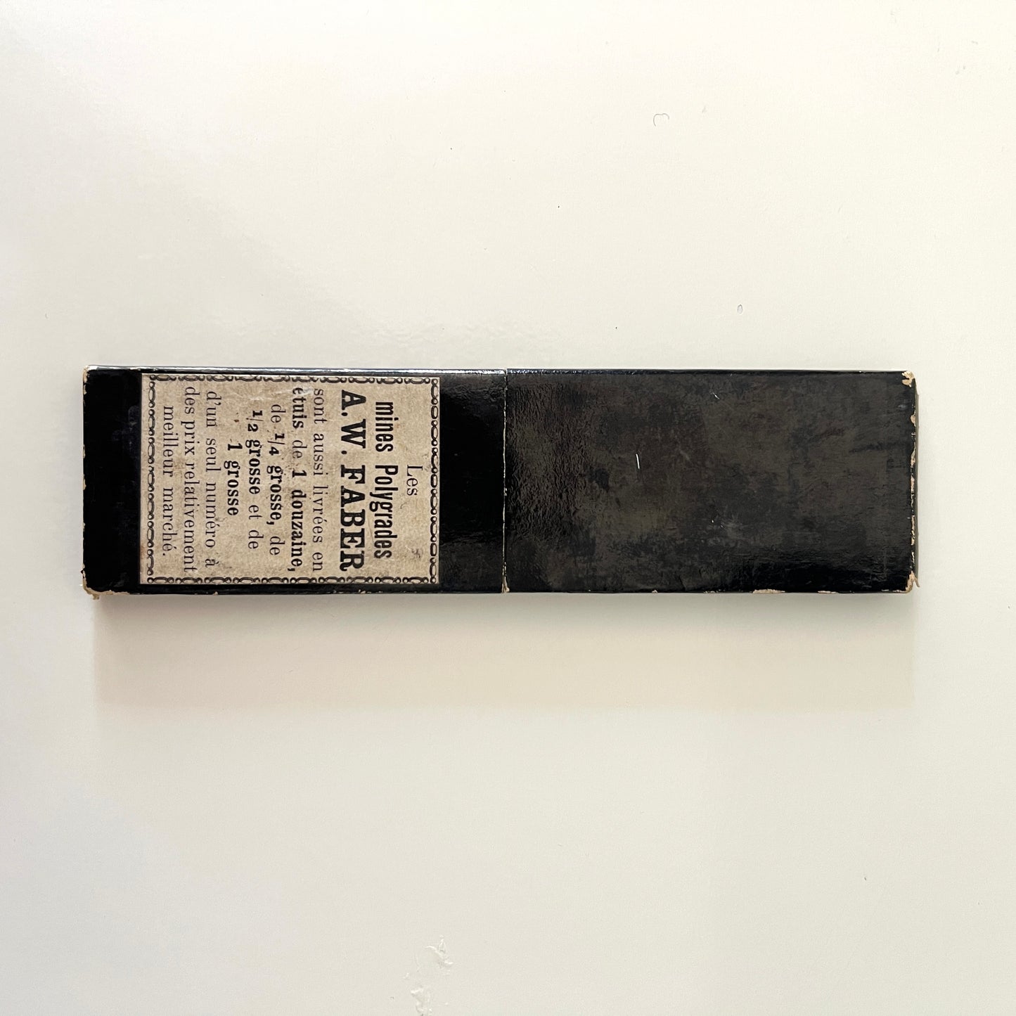 Zestaw antycznych rysików A.W. Faber – Mines Polygrades No. 3, oryginalne pudełko