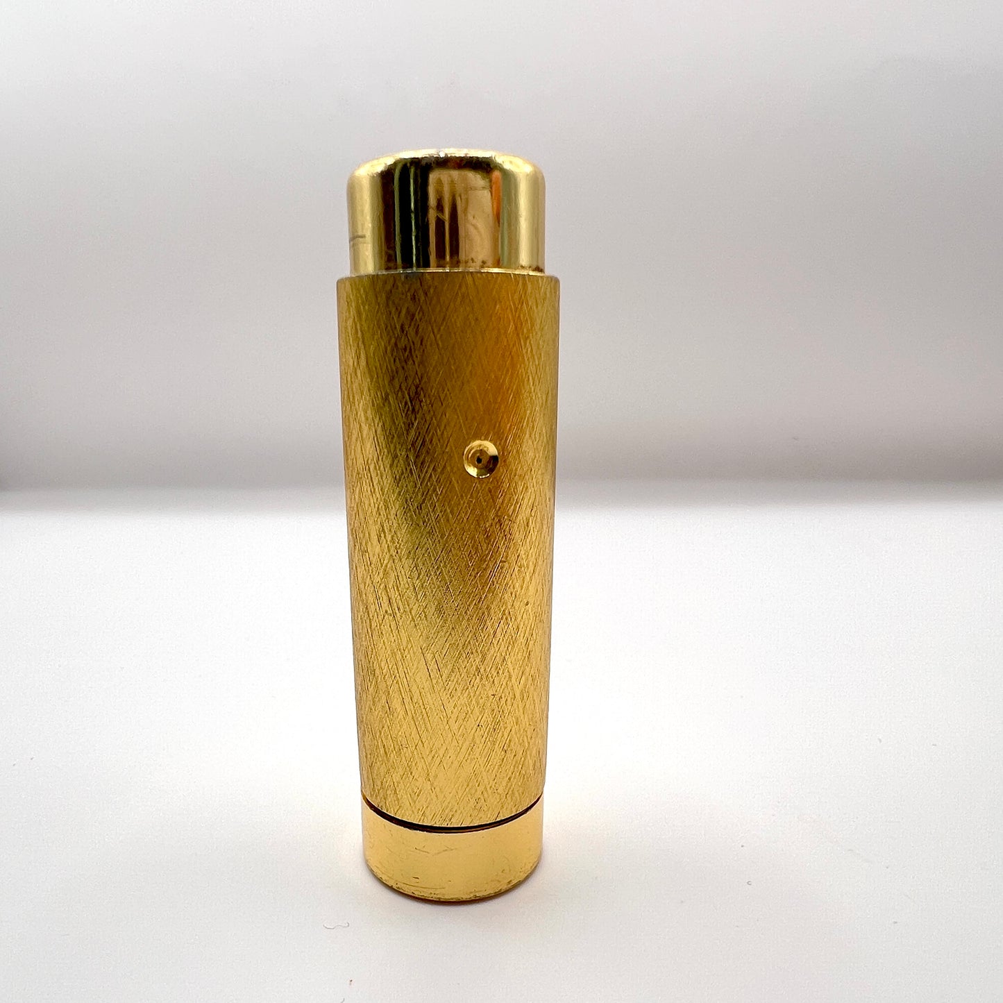 Złoty atomizer do perfum Step Paris — vintage, działa, Made in France