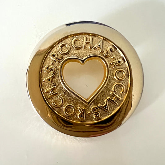 Broszka Vintage Rochas - Rzadki Unikat z Paryża