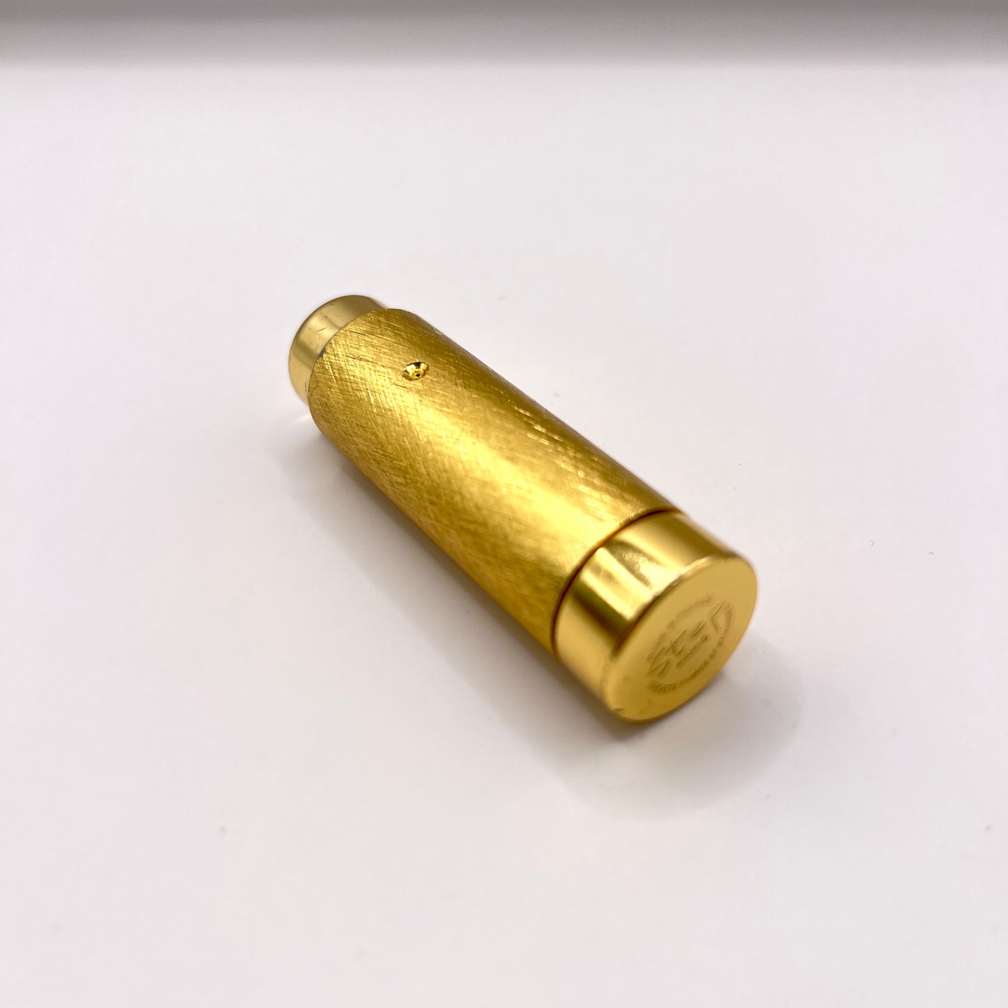 Złoty atomizer do perfum Step Paris — vintage, działa, Made in France